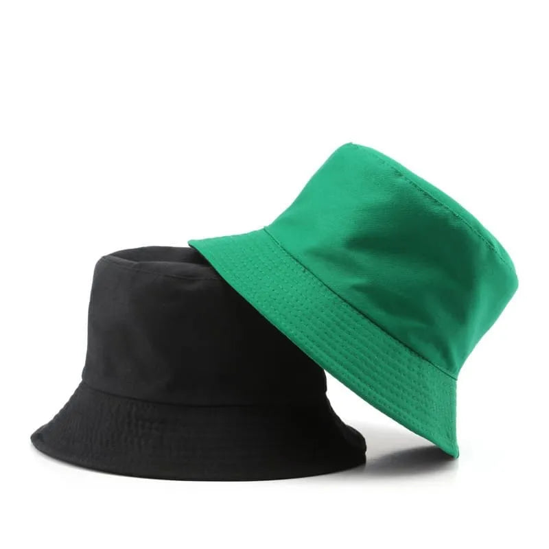 Reversible Plain Bucket Hat