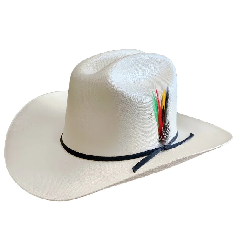 Tombstone 1000x Johnson Classic Cattleman Western Hat with Black Band (Estilo El Fantasma)