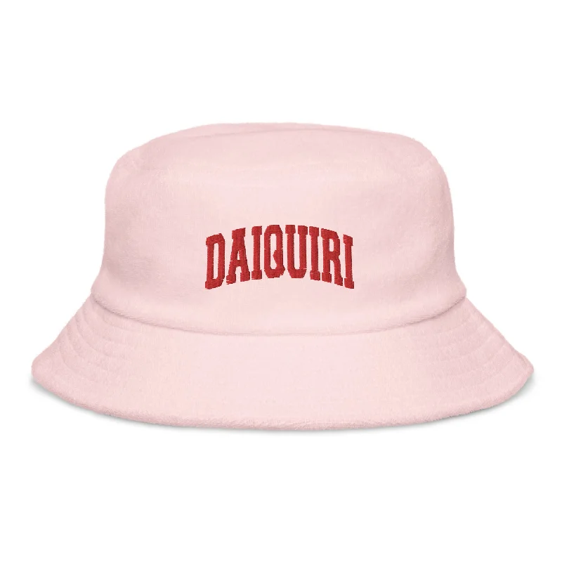 Daiquiri terry cloth bucket hat - Strawberry