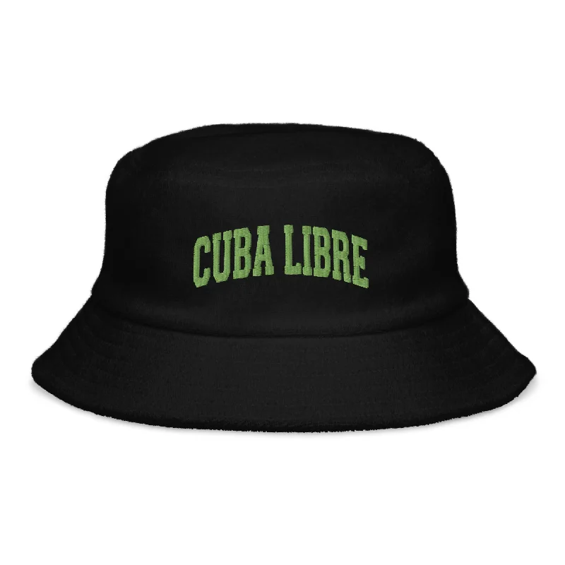 Cuba Libre terry cloth bucket hat