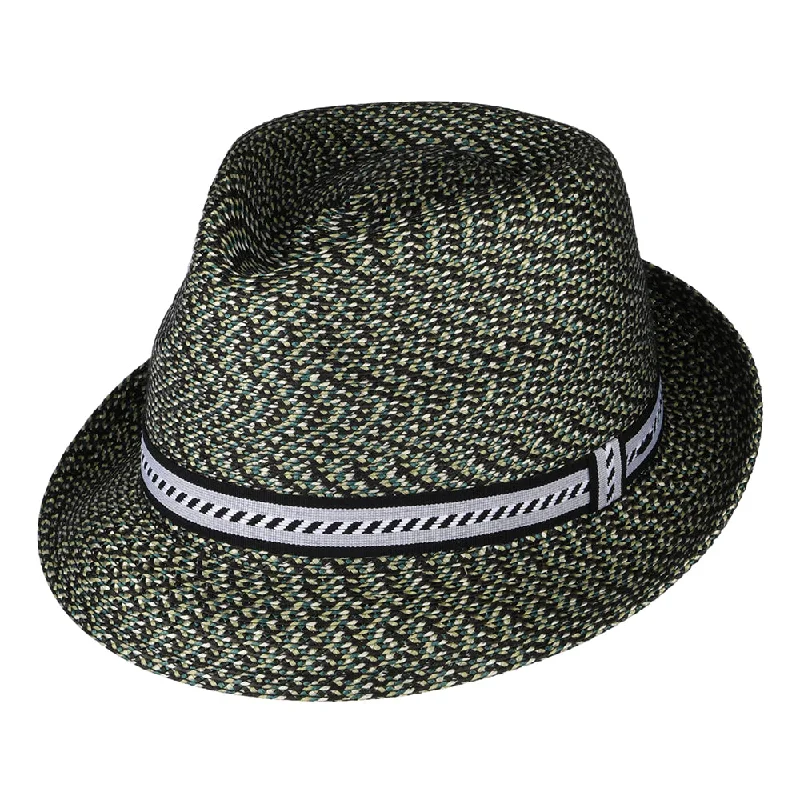 Bailey Hats Mannes Trilby Hat - Black-Green