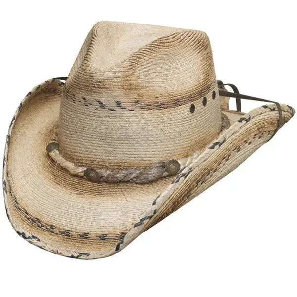 Bullhide Running Iron - (15X) Shapeable Straw Cowboy Hat