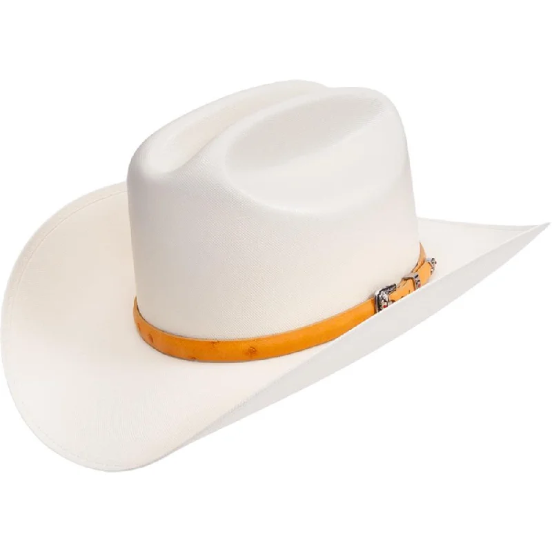 RRango Hats  10,000x Sombrero Sinaloa Style Hat Buttercup Ostrich Band