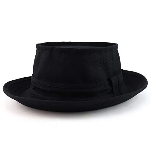 Roll Up Bucket Hat - Black