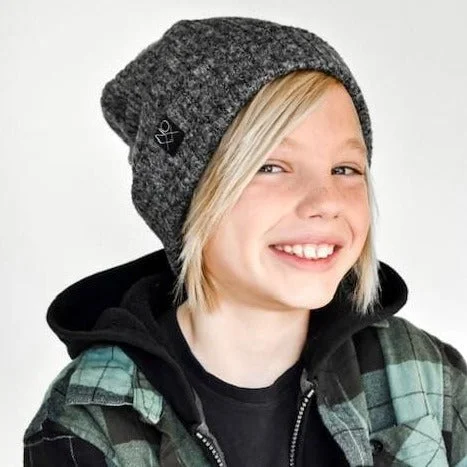 Last chance! Heather Charcoal | Cozy Ribbed Knit Beanie