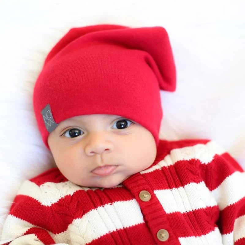 Red | Cozy Sweater Knit Beanie