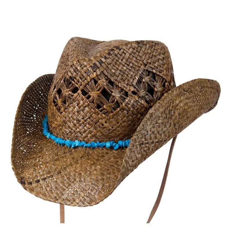 Cascade Mountain Organic Raffia Western Hat