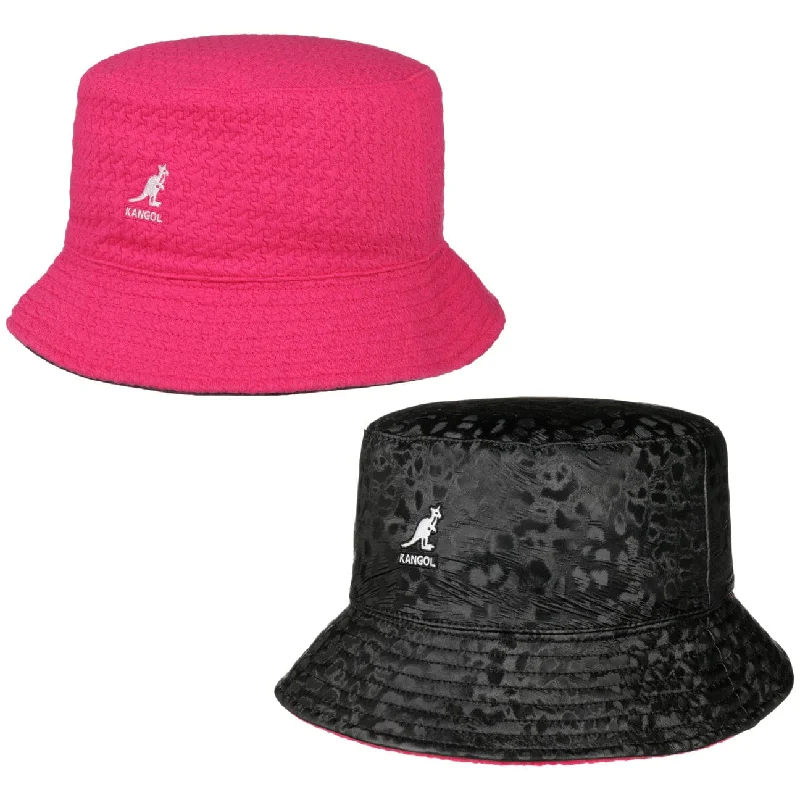 Embossed Bucket Reversible Hat by Kangol