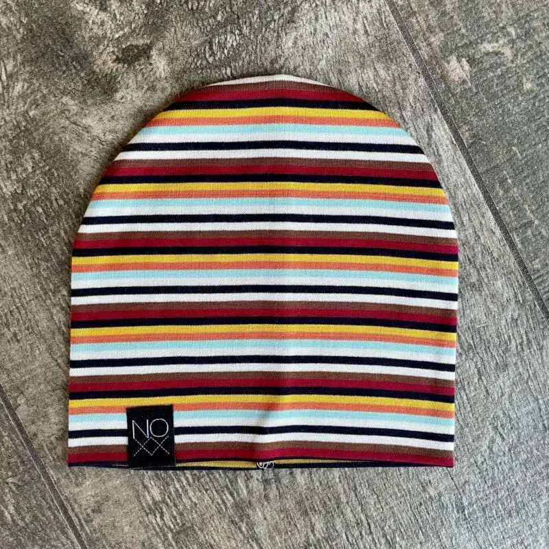 Multi Stripes | Jersey Knit Beanie