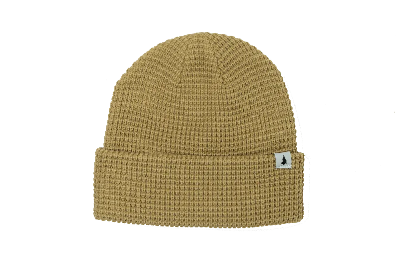 The Sand Waffle Knit Beanie