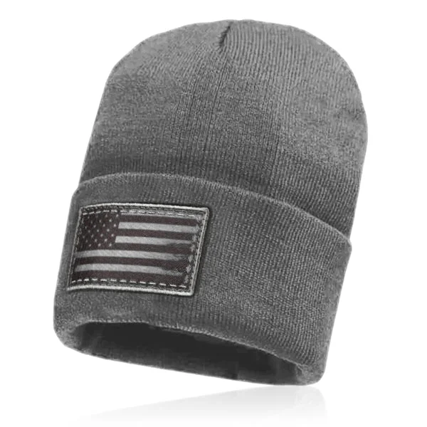 Classic Beanie | Blackout American Flag