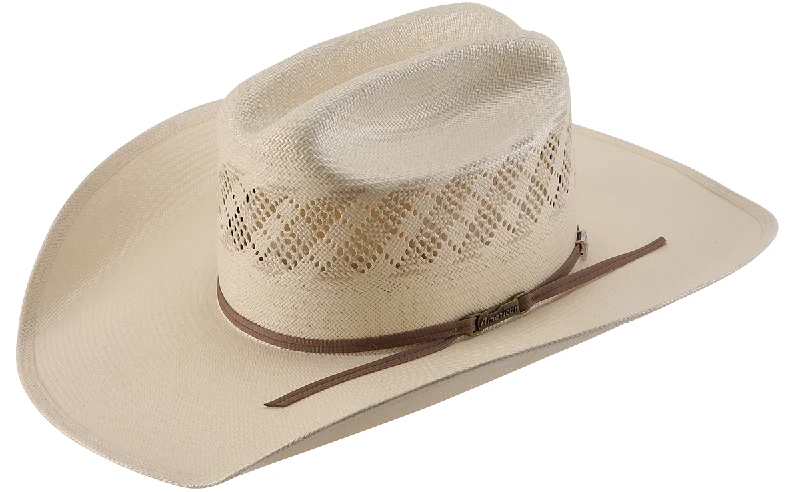 American Hat Co Vented Straw Cowboy Hat 6300