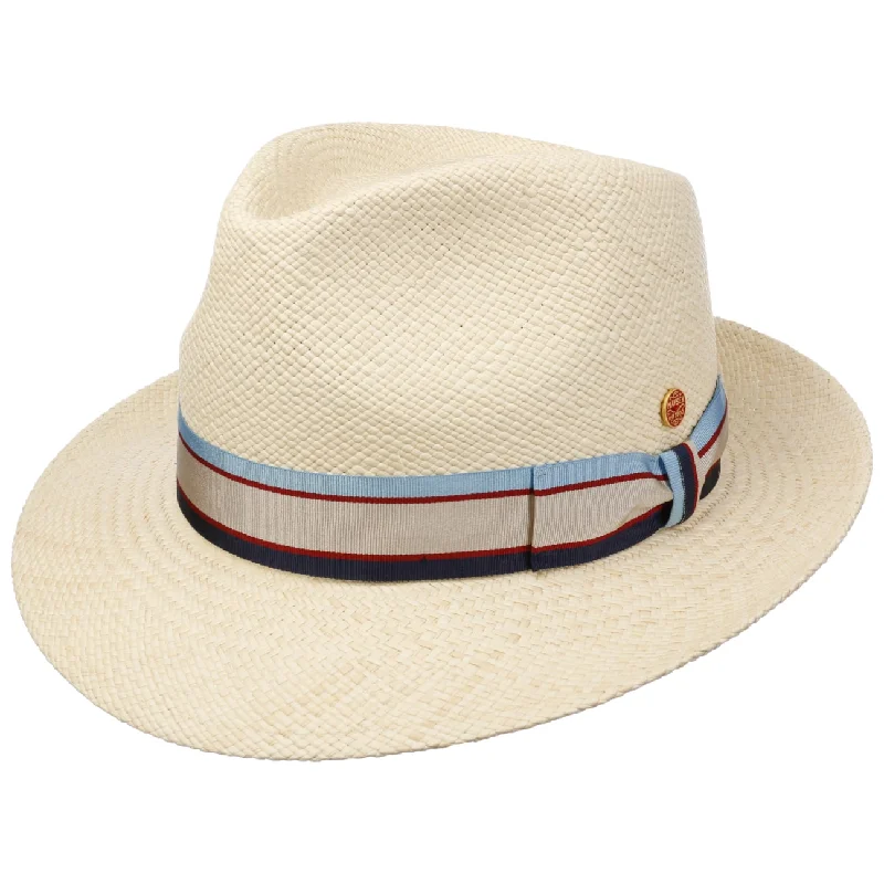 Manuel Stripes Panama Hat by Mayser