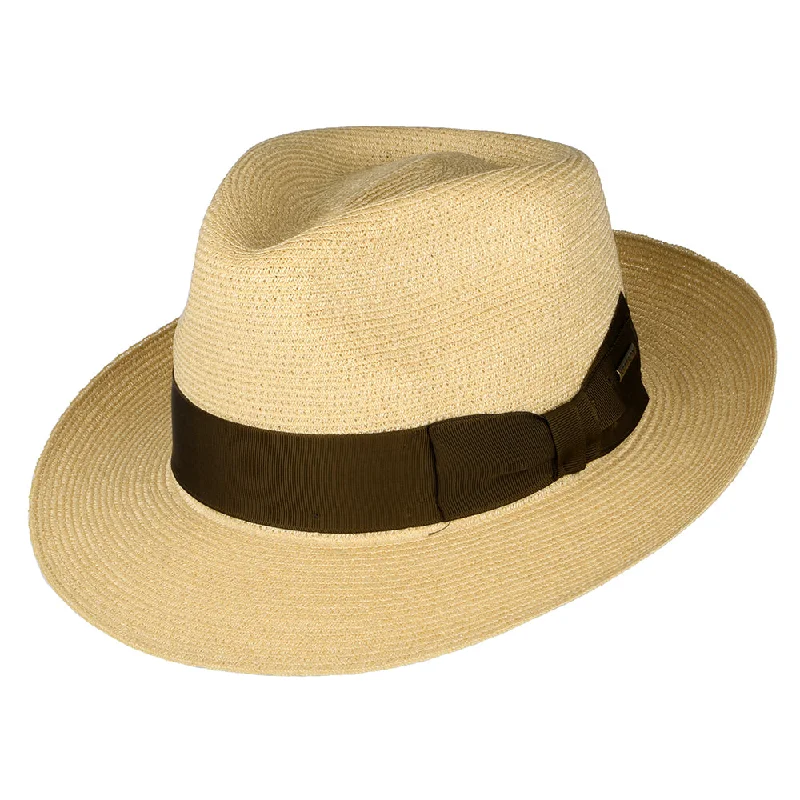 Stetson Hats Hemp Fedora Hat - Natural