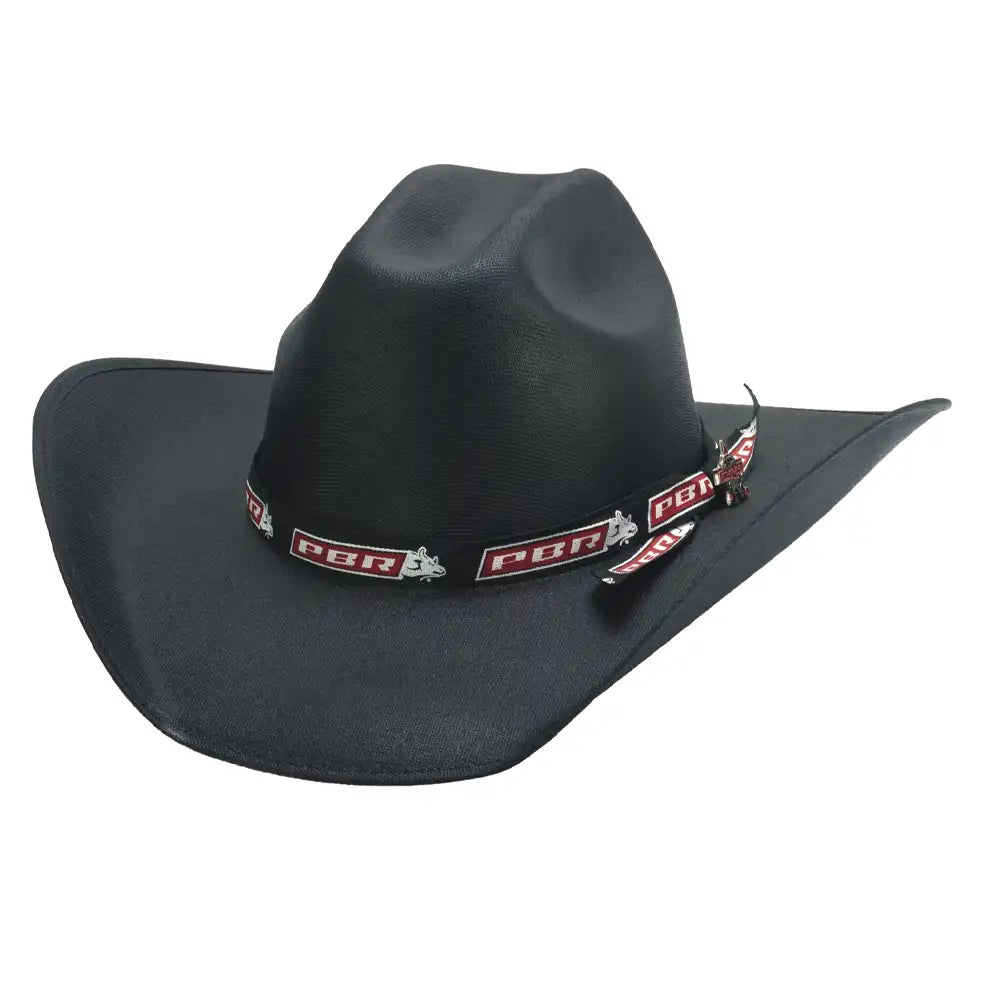 Bullhide PBR Committed To Win - Linen Straw Cowboy Hat