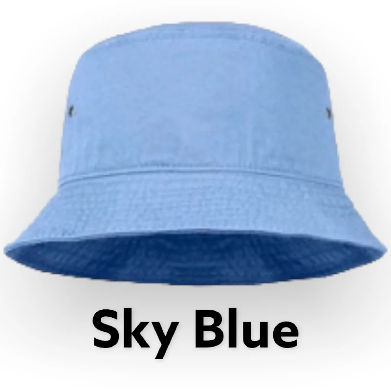 Sky Blue Bucket Hat