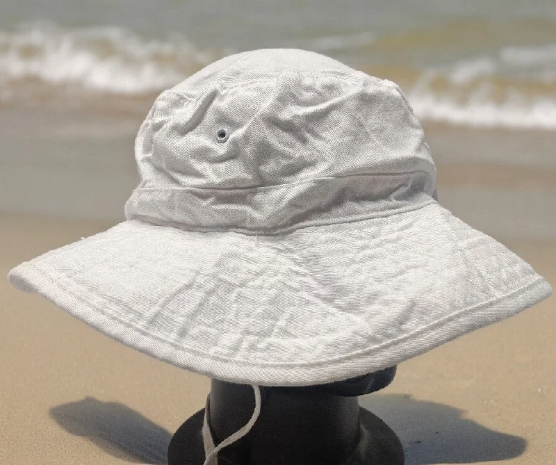 Safari Boonie Hat - White