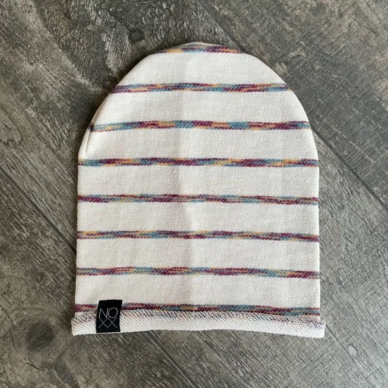 Southwestern Stripes Cream | Signature Style Beanie