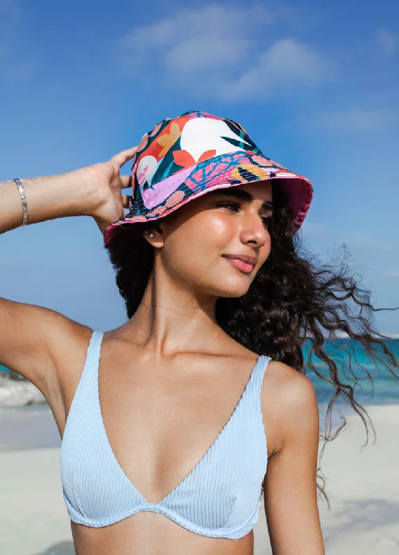 Coral Bucket Hat