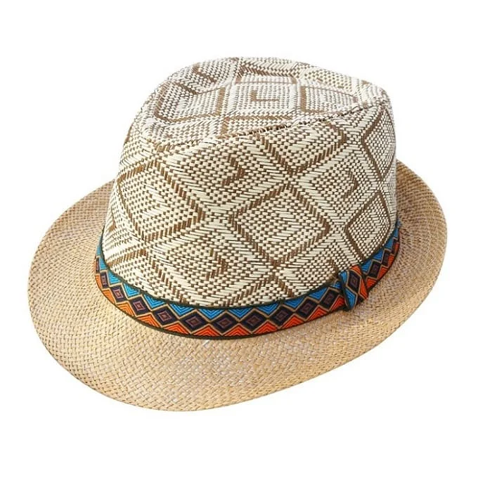 Panama Summer Trilby Hat