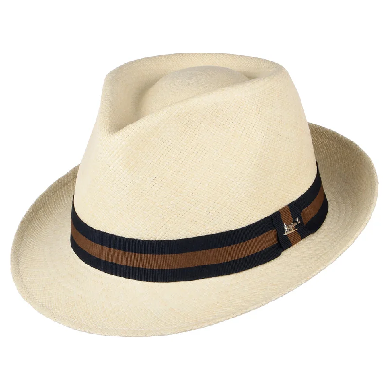 Whiteley Hats Henley II Panama Trilby Hat - Natural