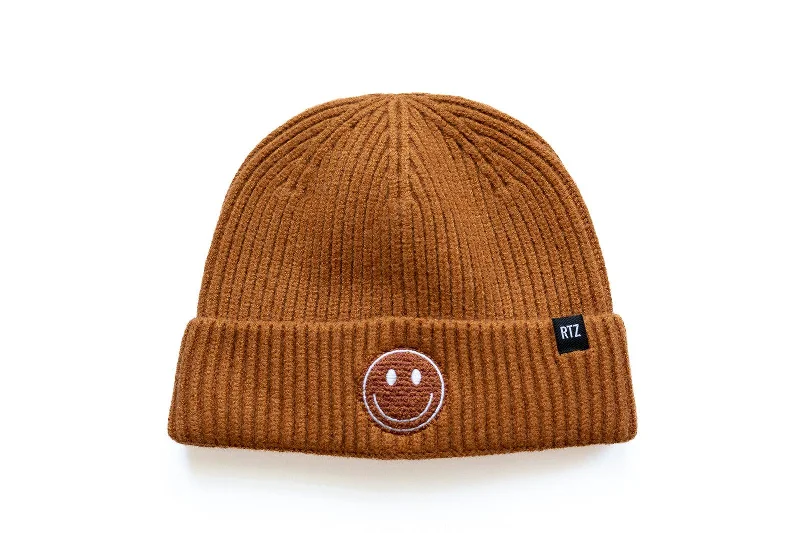 Ginger Smiley Beanie