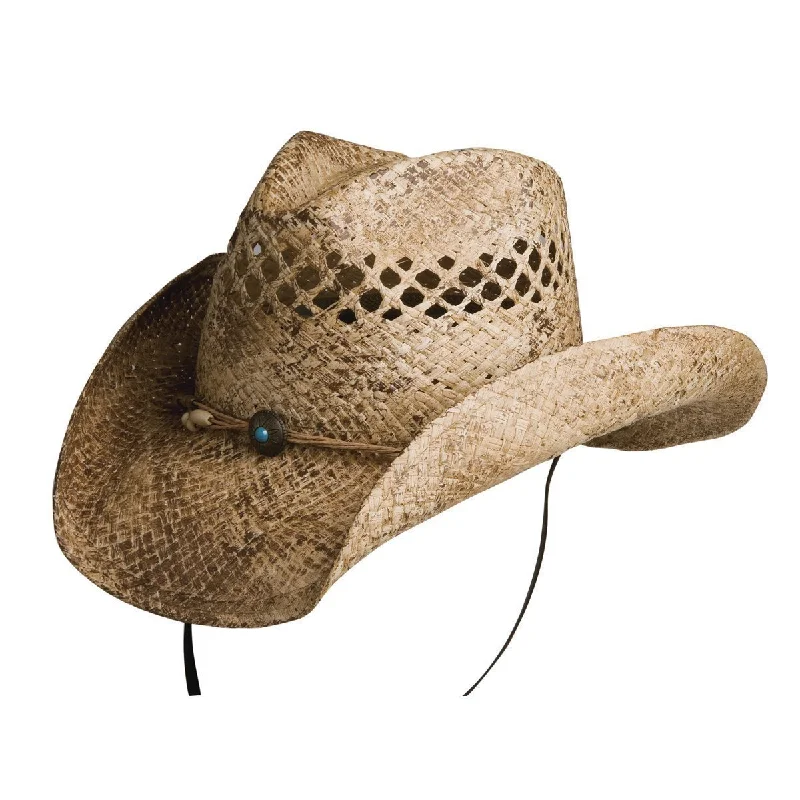 Sadie Western Shapeable Raffia Hat