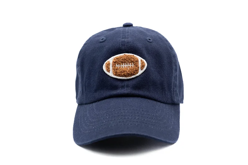 Navy Hat + Terry Football