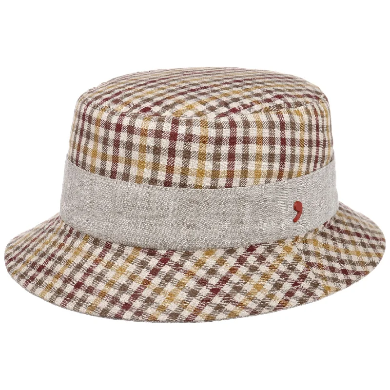 Massimo Bucket Linen Hat by Alfonso D'Este