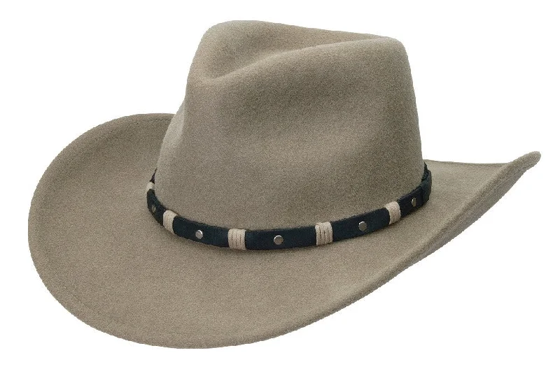 Black Creek Crushable Wool Austin Western Fedora