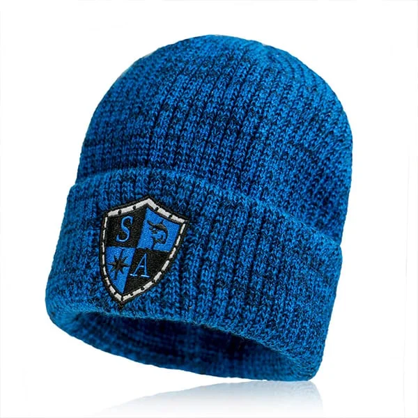 Wool Beanie | Mixed Royal Blue PreOrder