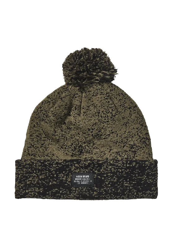 Drifter Beanie - Olive Dot Camo