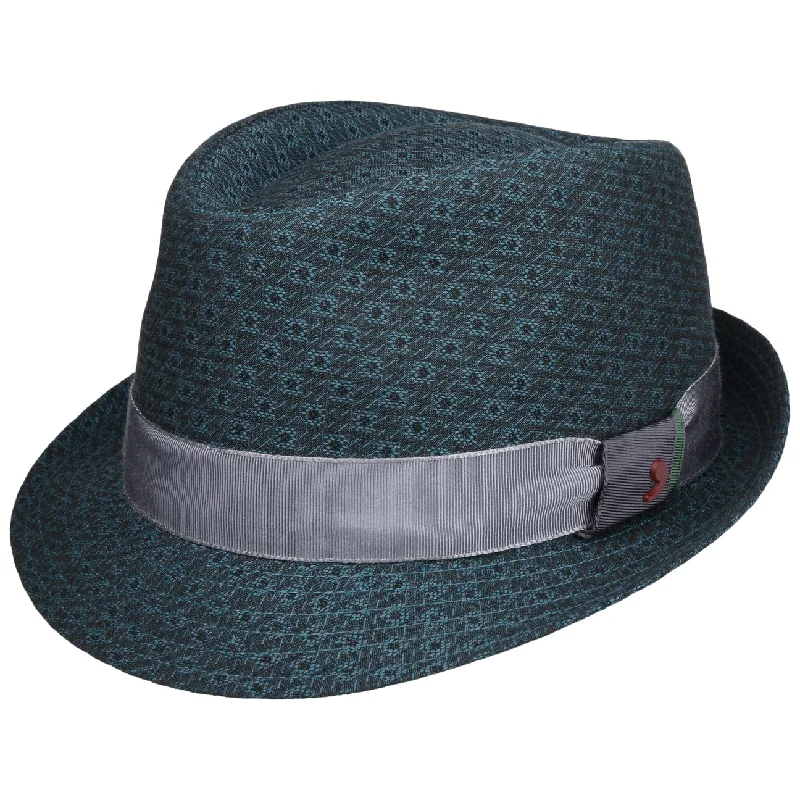 Salvio Trilby Cloth Hat by Alfonso D'Este