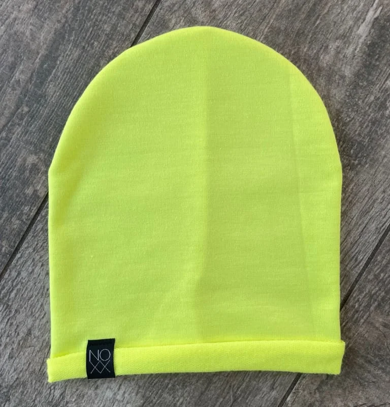 Highlighter Yellow | Signature Style Beanie