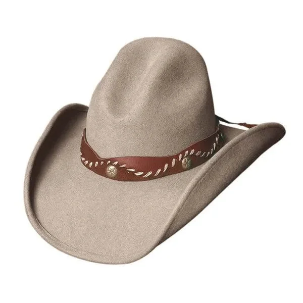 Bullhide Pistol Creek - Shapeable Wool Felt Cowboy Hat