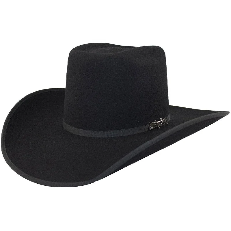 Cuernos Chuecos 6X Black Bull Rider Felt Hat