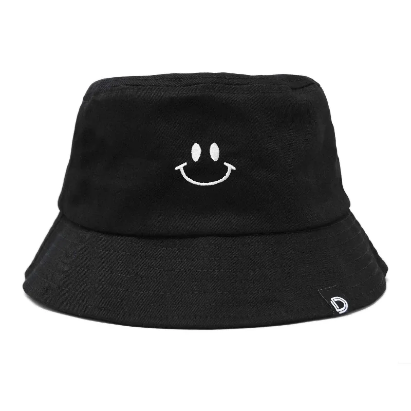 Dalix Smile Face Bucket Hat