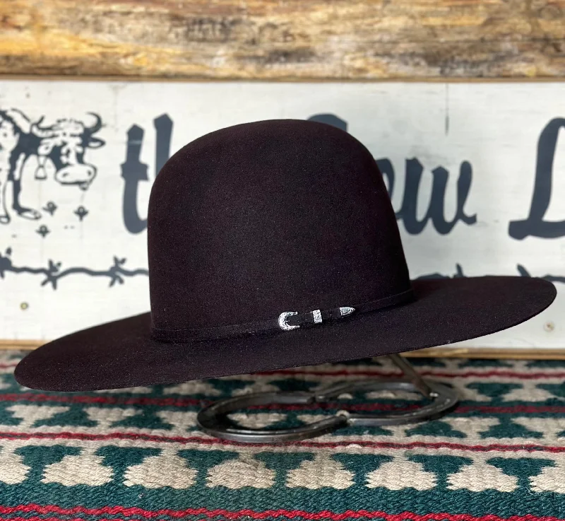 Rodeo King 10X 4 1/2" Brim | BLACK CHERRY