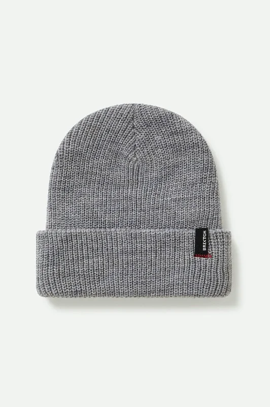 Heist Beanie - Light Heather Grey